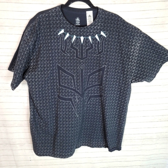 Disney Store Black Panther Costume T-Shirt, sz XXL - Picture 4 of 14